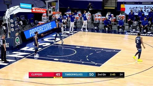 【NBA集锦】小卡滞空中投能力太强了 状元在后面干扰愣是不起作用