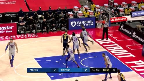 【NBA集锦】等你好久了 格兰特严防死守封盖霍乐迪