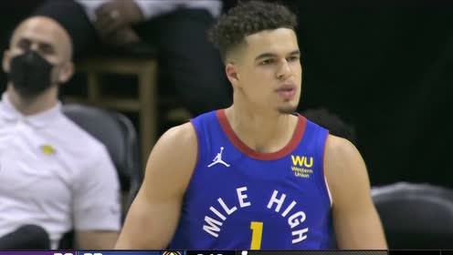 【NBA录像回放 原声】湖人vs掘金第1节英文原声回放