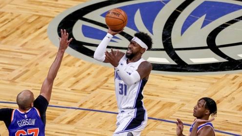 【NBA集锦】尼克斯89-107魔术 T罗斯爆砍30分迈卡威残暴隔扣