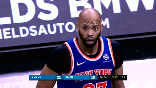 【NBA录像回放 国语】尼克斯vs魔术第1节 中文解说回放