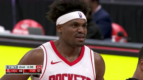 【NBA录像回放 国语】火箭vs猛龙第2节中文解说回放