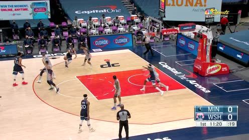 【NBA集锦】卢比奥人缝突破手递手妙传 范德比尔特篮下干拔暴扣一气呵成