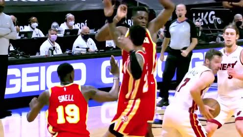 【NBA集锦】晃飞三名防守 德拉季奇转身反手上篮