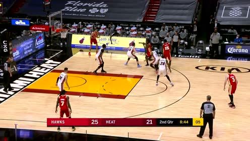 【NBA集锦】加里纳利后撤步投篮 漂移三分应声入网