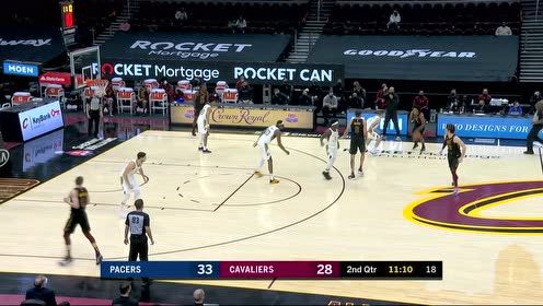 【NBA集锦】塞克斯顿vs步行者集锦 全场32+10火力全开难挽败局