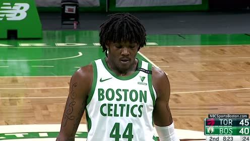 【NBA录像回放 国语】猛龙vs凯尔特人第2节 中文解说回放