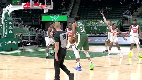 【NBA集锦】字母哥高抛喂饼 洛佩兹飞天遁地空切暴扣