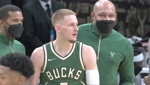 【NBA录像回放 原声】尼克斯vs雄鹿第2节英文原声回放