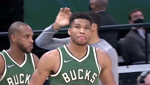 【NBA集锦】尼克斯101-134雄鹿 雄鹿7人上双轻取尼克斯