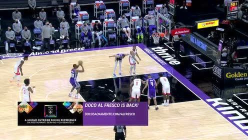 【NBA录像回放 国语】火箭vs国王第2节 中文解说回放