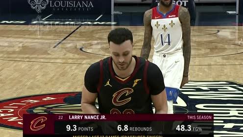 【NBA录像回放 原声】骑士vs鹈鹕第2节 原声英文回放