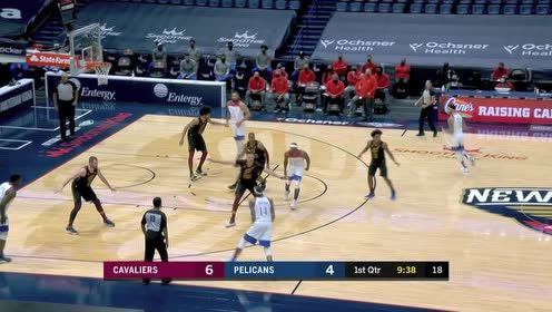 【NBA集锦】三分技能包已经备好 乐福手起刀落命中复出首球