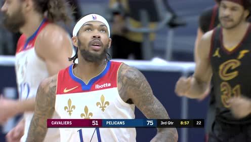 【NBA录像回放 国语】骑士vs鹈鹕精华回放 英格拉姆锡安三节合砍51分终结连败