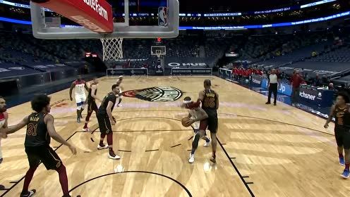 【NBA集锦】怎么投怎么有 英格拉姆连续冲击篮下强势取分