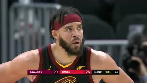 【NBA录像回放 原声】骑士vs老鹰第2节 英文原声回放