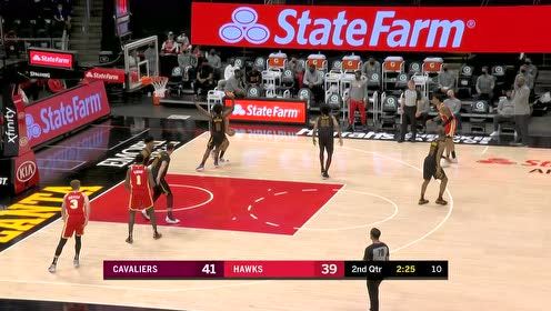 【NBA集锦】特雷杨vs骑士集锦 14+6超远三分不看人妙传