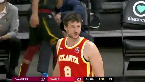 【NBA录像回放 国语】骑士vs老鹰第1节中文解说回放