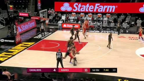 【NBA集锦】科林斯vs骑士集锦 全场最高22+13多次高空作业