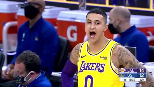 【NBA录像回放 国语】湖人vs勇士中文解说全场回放