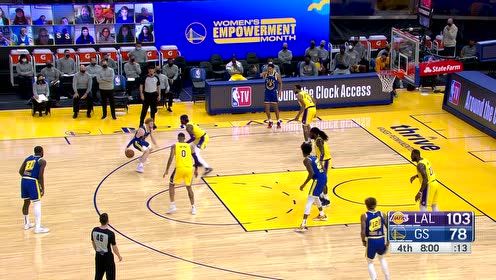 【NBA集锦】收割比赛 詹姆斯两记致命三分杀死比赛悬念