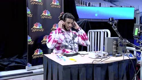 【NBA集锦】养生哥来了！乌布雷四分卫长传助力维金斯超远压哨划破长空