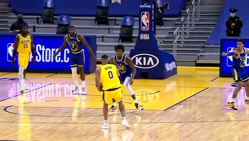 【NBA集锦】防守视若无物 乌布雷大步流星突破上篮打成2+1