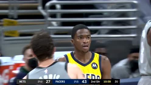 【NBA集锦】反击快攻行云流水 萨姆纳独斗双雄上篮建功