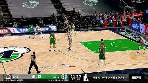 【NBA集锦】节奏到位就能出手 波神无球借掩护无视小卡干拔三分