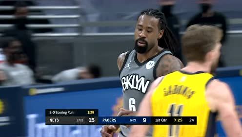 【NBA集锦】哈登击鼓传花助飞小乔丹 萨博尼斯灵巧脚步内线建功