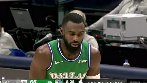 【NBA录像回放 国语】快船vs独行侠第3节中文解说回放