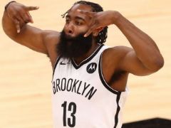 NBA历史第三人！哈登成为在多支不同球队拿下三双数据的球员！