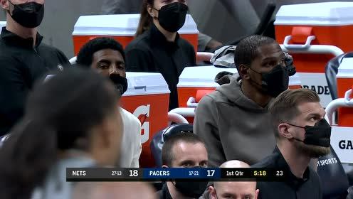 【NBA集锦】脚踩莲花碾压进场 哈登冲击内线完成上篮2+1