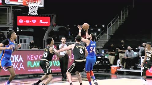 【NBA集锦】还敢在我头上动土 科林斯飞天火锅遮天蔽日