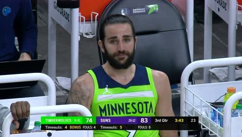 【NBA录像回放 原声】森林狼vs太阳第3节英文解说回放