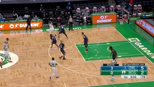 【NBA录像回放 国语】魔术vs凯尔特人第1节中文解说回放