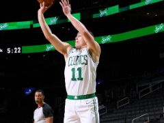 NBA精彩图片：凯尔特人112-96击败魔术