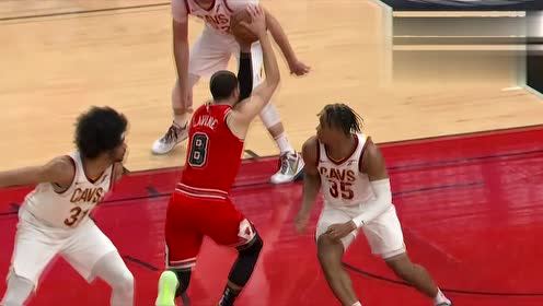 【NBA集锦】杨钉板大帽阿伦 拉文转换反击大回环突破上篮