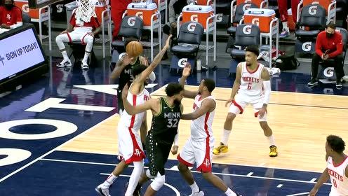 【NBA集锦】这不得来个最佳助攻 唐斯脑后妙传麦克丹尼尔斯肆虐篮筐