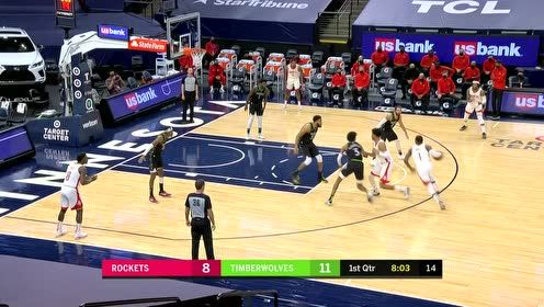 【NBA集锦】麦克勒莫三分穿云手起刀落 伍德撕裂防守轻取两分