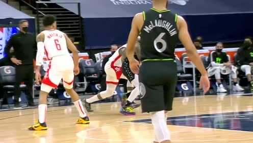 【NBA集锦】谁让你手不老实 诺威尔高抛投篮打成2+1