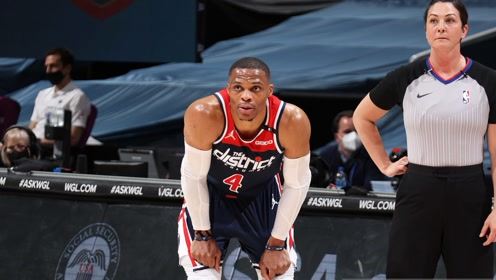 【NBA集锦】步行者124-132奇才 威少创造历史狂砍30+20助攻三双历史首次率队力克步行者