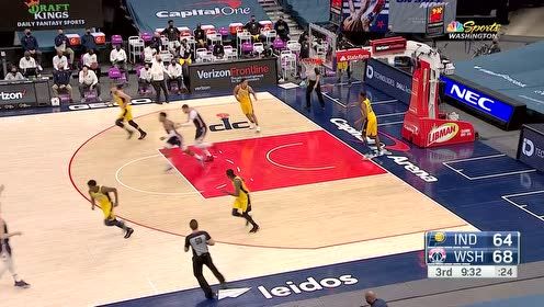 【NBA集锦】八村原地转圈跳舞征服对手 防守者竟然全让开了目送八村上篮