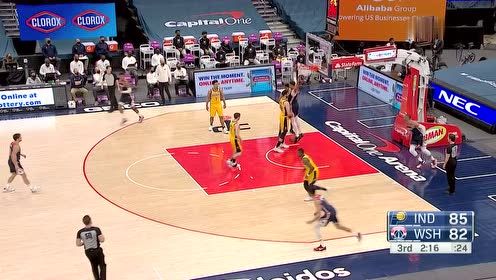 【NBA集锦】步行者vs奇才五佳球 霍勒迪极限3+1威少助飞加福德空接暴扣