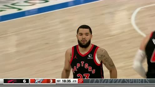 【NBA集锦】范弗利特vs雷霆集锦 全场18+7横刀立马三分逐浪