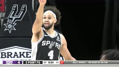 【NBA集锦】你有张良计我有过墙梯 怀特巴恩斯对飙三分