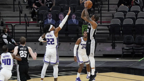 【NBA集锦】国王106-120马刺 德罗赞26+7率队终结国王5连胜