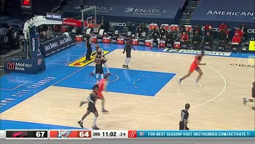 【NBA集锦】米凯卢克vs猛龙集锦 全场22+9高难度投射领跑全队