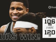 NBA常规赛：马刺120-106击败国王