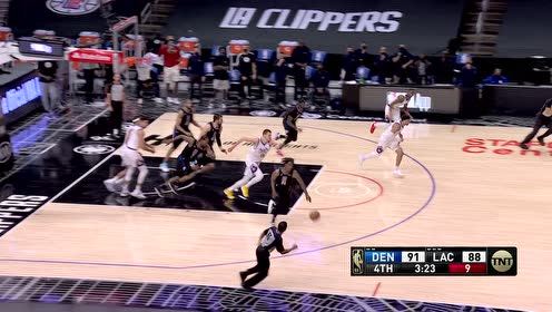 【2021年04月02日 掘金vs快船集锦】摘星拿月只手遮天 祖巴茨镇守篮下大帽约基奇